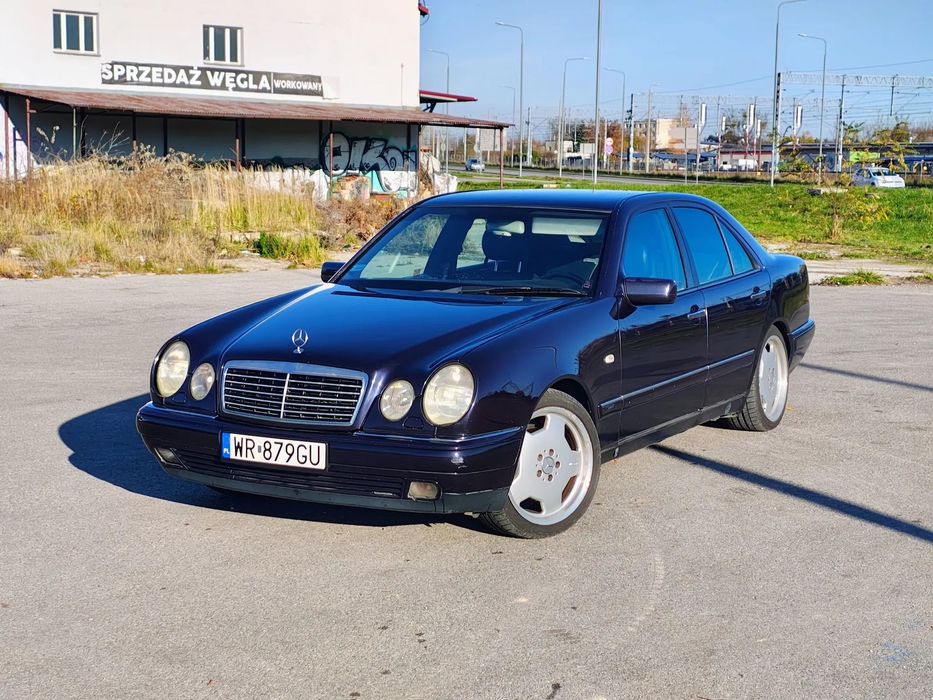 Mercedes-Benz Klasa E W210 E320 R6 Avantgarde / Klima / AMG Mono Block / Skóra / Grzane fote