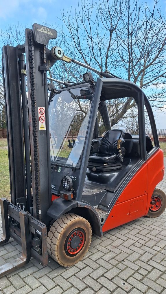 Linde H20 seria 392 przesuw boczny UDT wózek widłowy widlak nie toyota