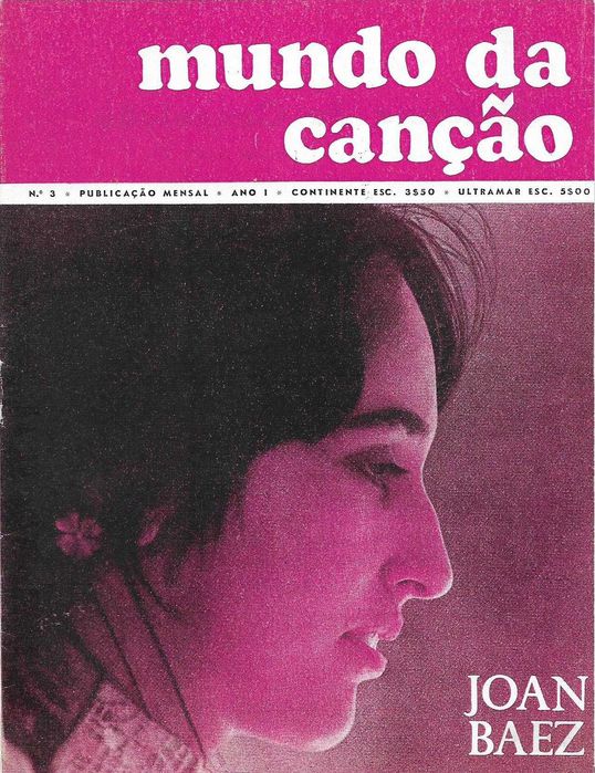José Afonso	- - -		Mundo da Canção	- - - - -	Revista
