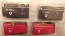 Cztery Cartridge 950XL i 951XL do drukarki HP Officejet 6210