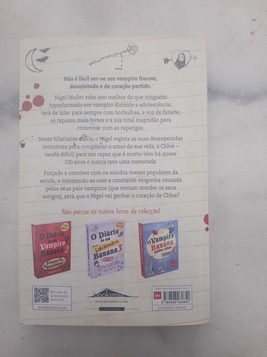 Livro O Diário de um Vampiro Banana