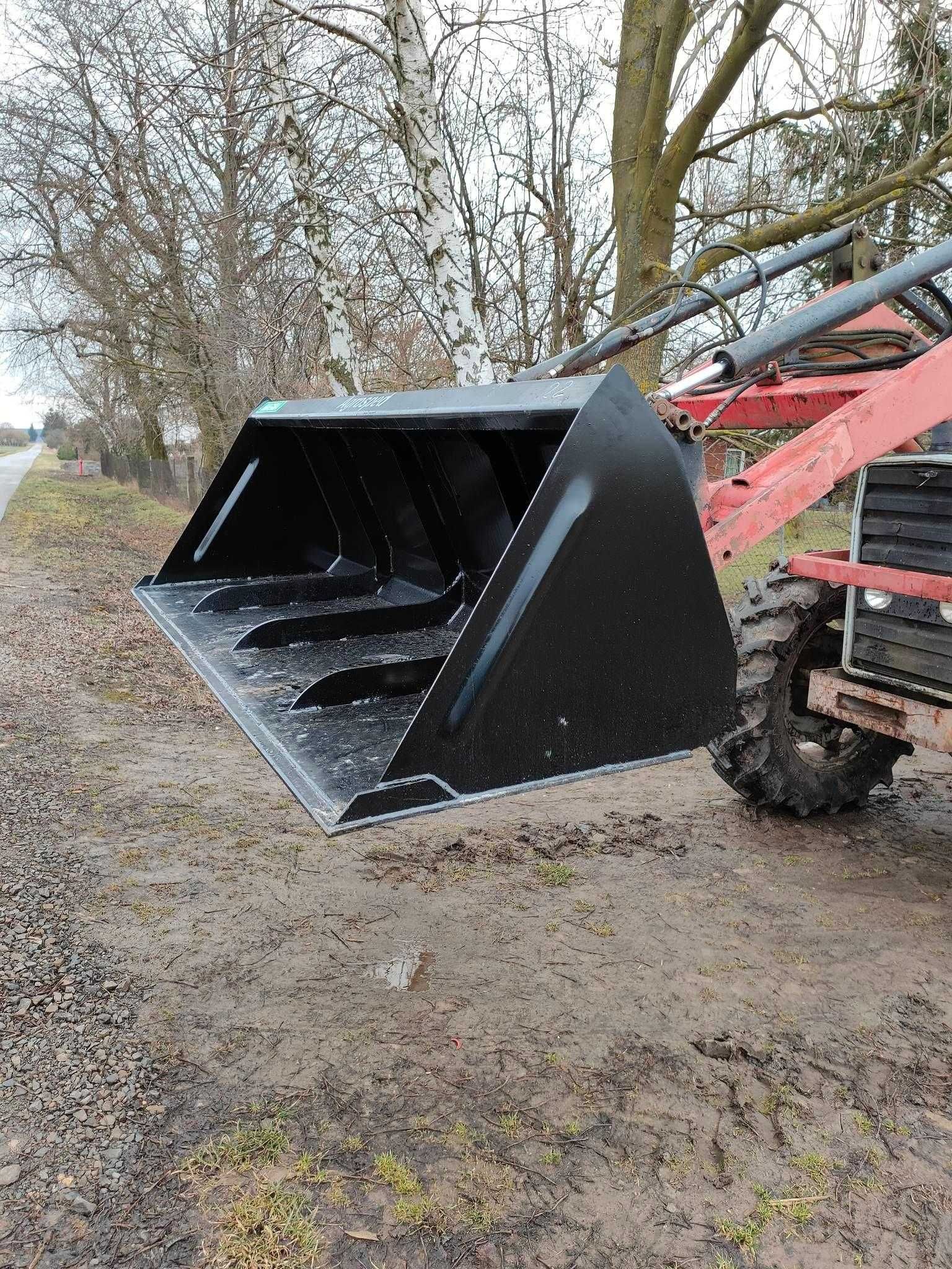 łyżka do materiałów sypkich każde mocowanie ładowarka tur teleskop
