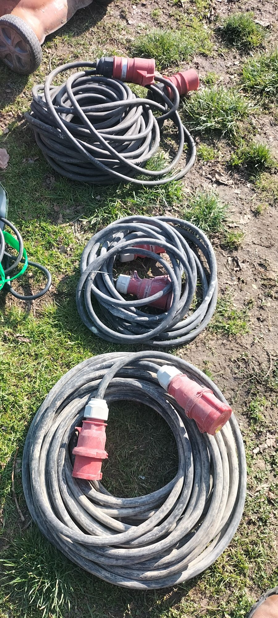 Kabel siłowy różne długości 30m 20m.