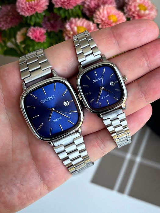 Годинники парні Casio для неї/для нього/касио часы/касіо на подарунок