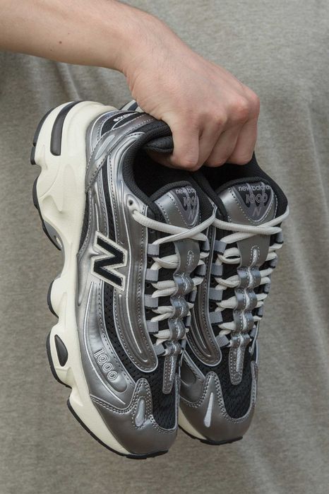 Чоловічі Кросівки New Balance 1000 Silver 40-45 (Оплата при отриманні)