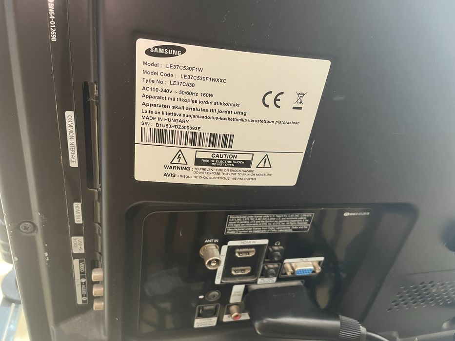 TV Samsung 37 Polegadas - em bom estado