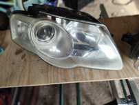 Lampy prawa lewa przód reflektor lampa Volkswagen VW Passat B6