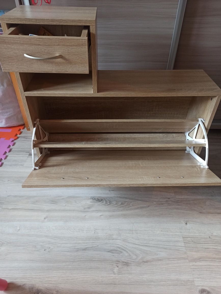 Szafka na buty z szufladą do przedpokoju
