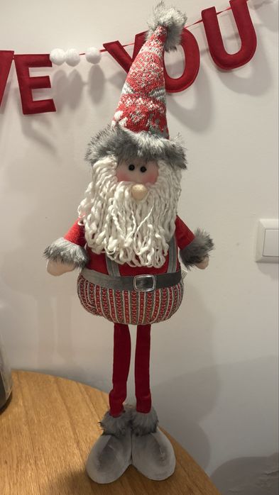 Pai Natal de pé decorativo