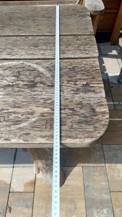 Meble ogrodowe dębowe