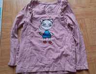 Bluzka z długim rękawem h&m 110/116