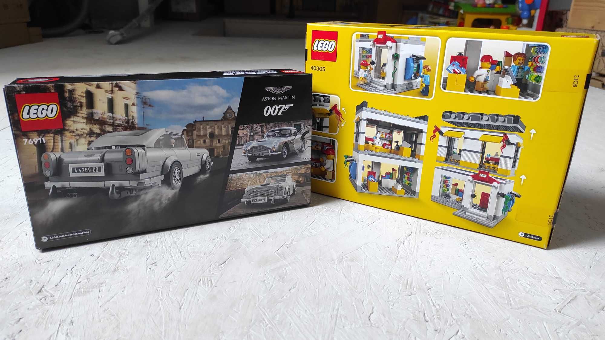 LEGO 007 Aston Martin DB5 + LEGO 40305 Sklep firmowy w mikroskali