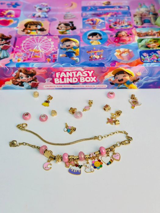 Адвент календар для дівчаток,набір для творчості, створення прикрас