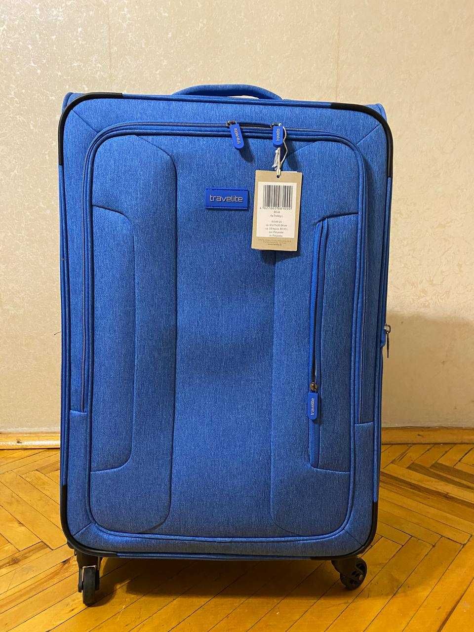 Валіза Travelite Boja Blue L Велика TL091549-25 оригінал