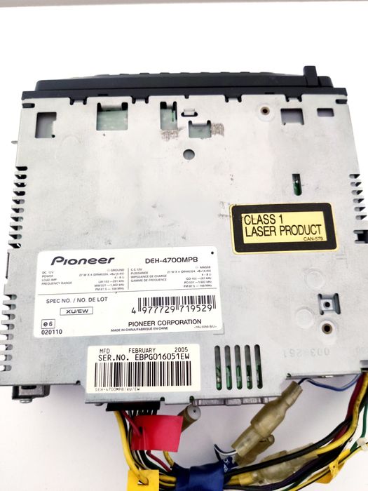 Магнитола pioneer deh -4700mp