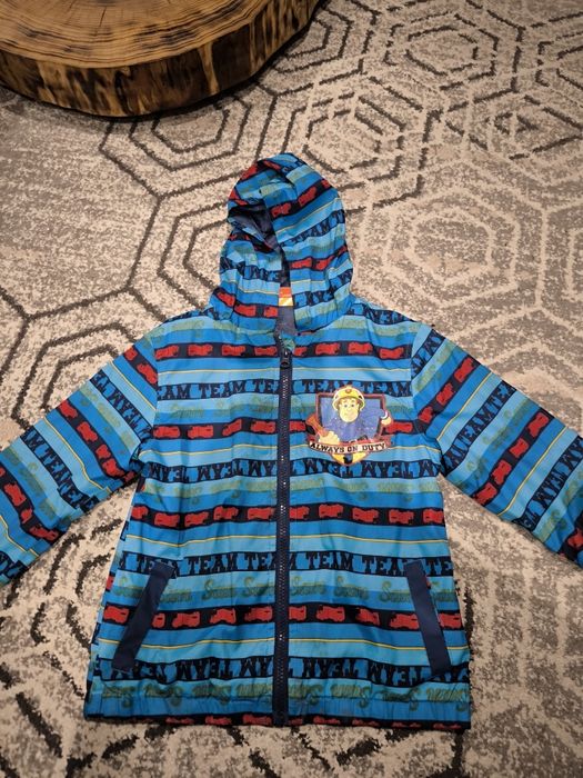 Kurtka przeciwdeszczowa Strażak Sam 110/116