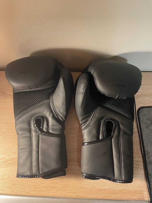Боксерські рукавиці V`Noks Ultima Black чорні 14 ун