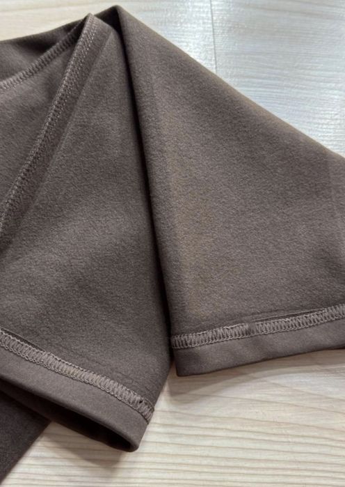 Шоколадні корегуючи лосини на байці р. 44-54