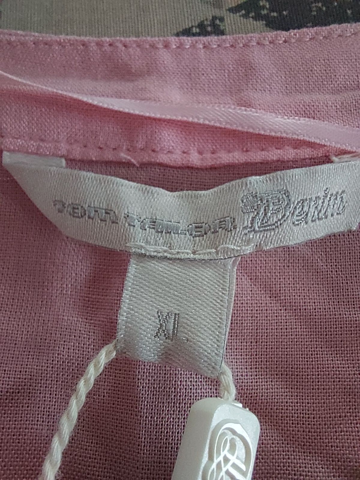 Nowa bluzka bez rękawów Tom Tailor rozmiar XL Kolor pudrowy róż