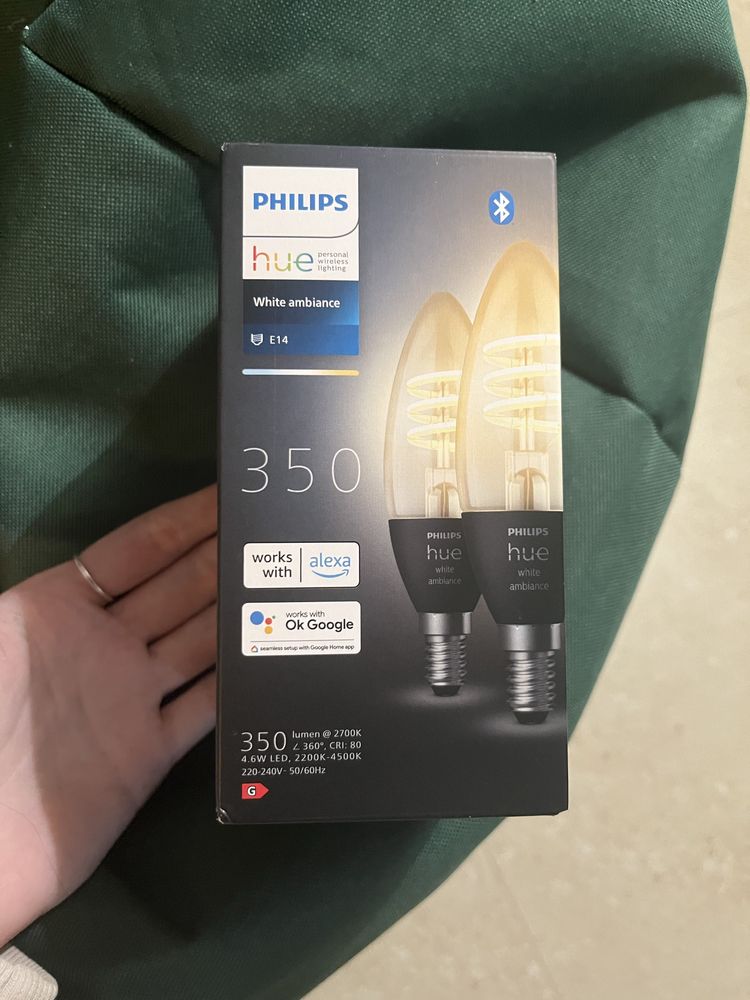 Philips 1 zarowki hue e14 350