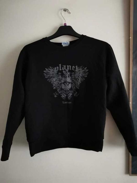 Planet Holywood London Vintage Crewneck 90s czarny S