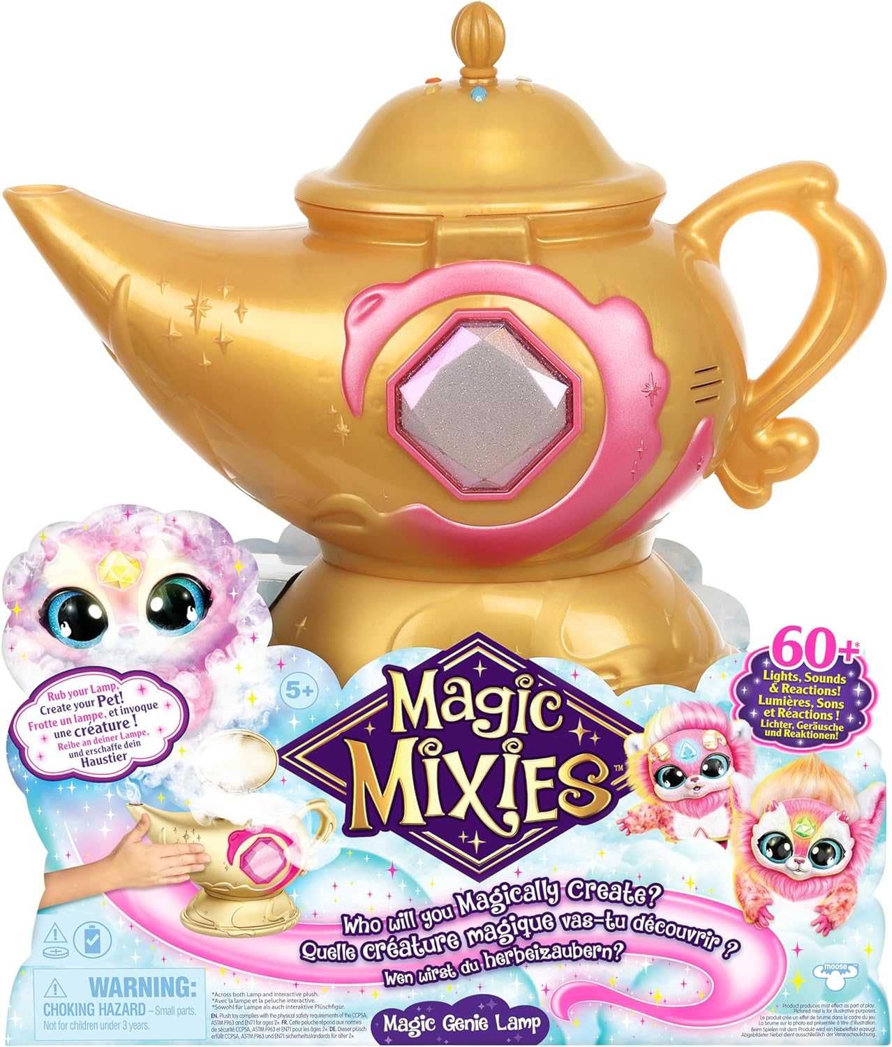 Набор Меджик Микс Лампа Джина Magic Mixies Magic Genie Lamp Pink