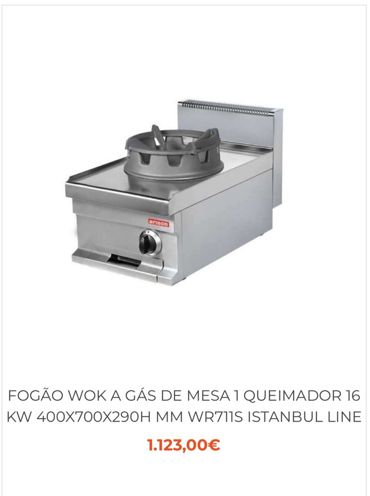 Fogão de bancada industrial varios