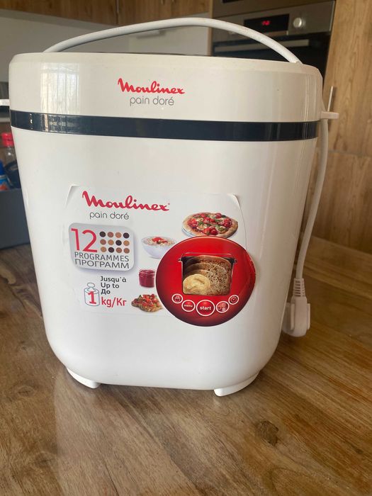Moulinex Pan Dore Maquina de fazer pão 1kg