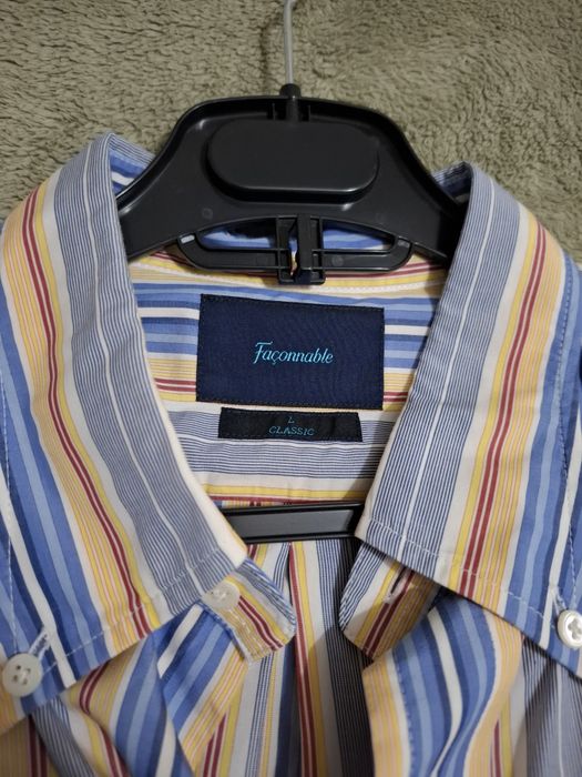 Camisa Faconnable, como nova, tamanho L