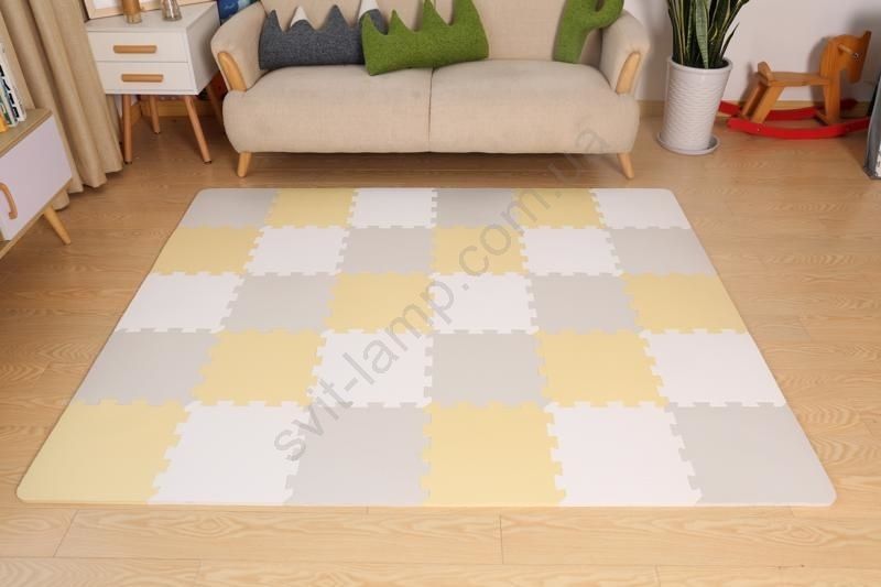 KINDERKRAFT - Пінопластові пазли LUNO,дитячий коврик на підлогу