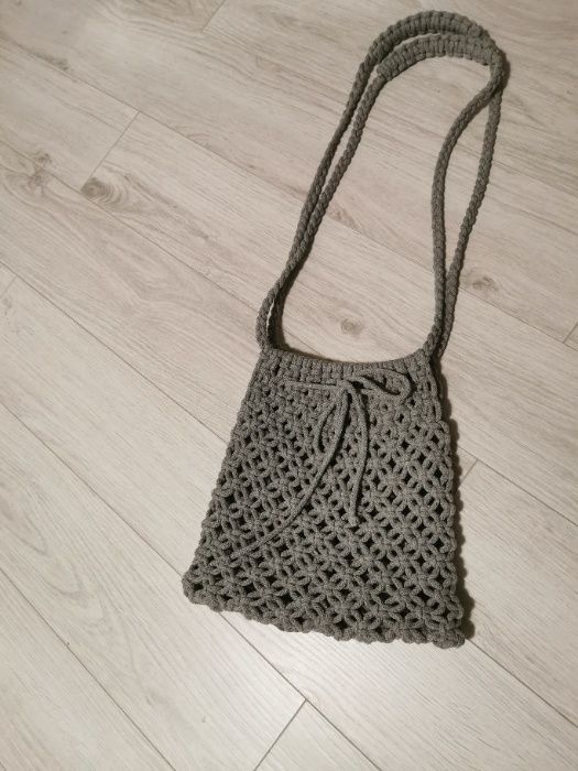 torebka, boho, makrama