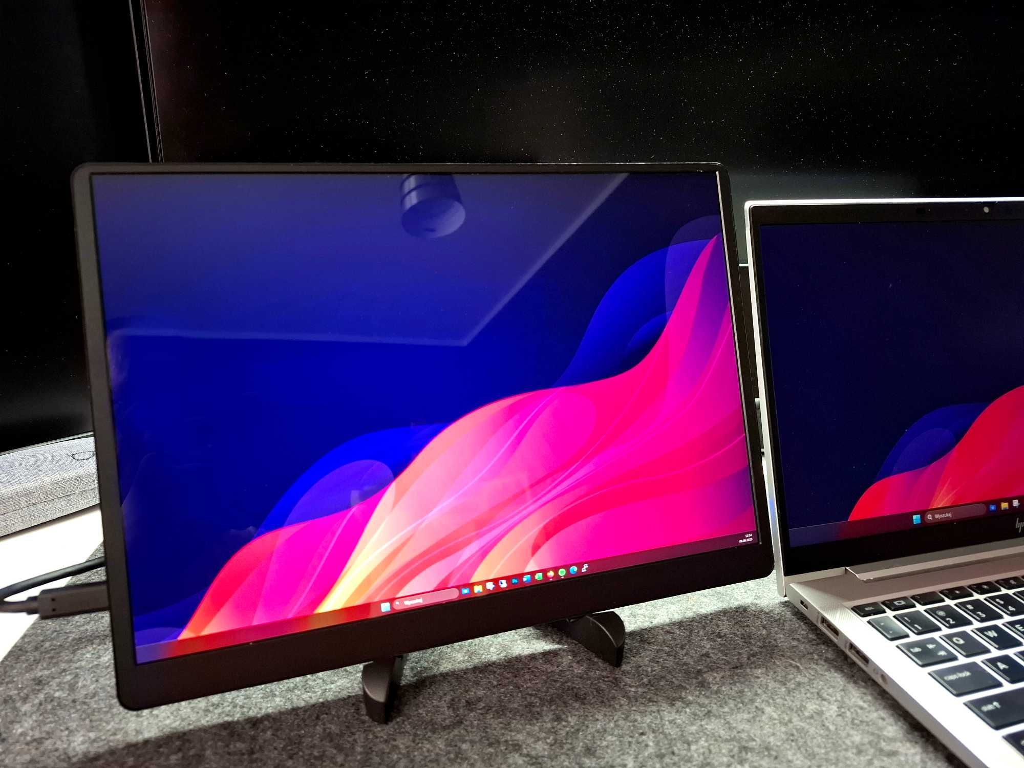 Monitor Ekran Przenośny USB ZSUS 14" USB-C / HDMI – 2K UHD, HDR, IPS