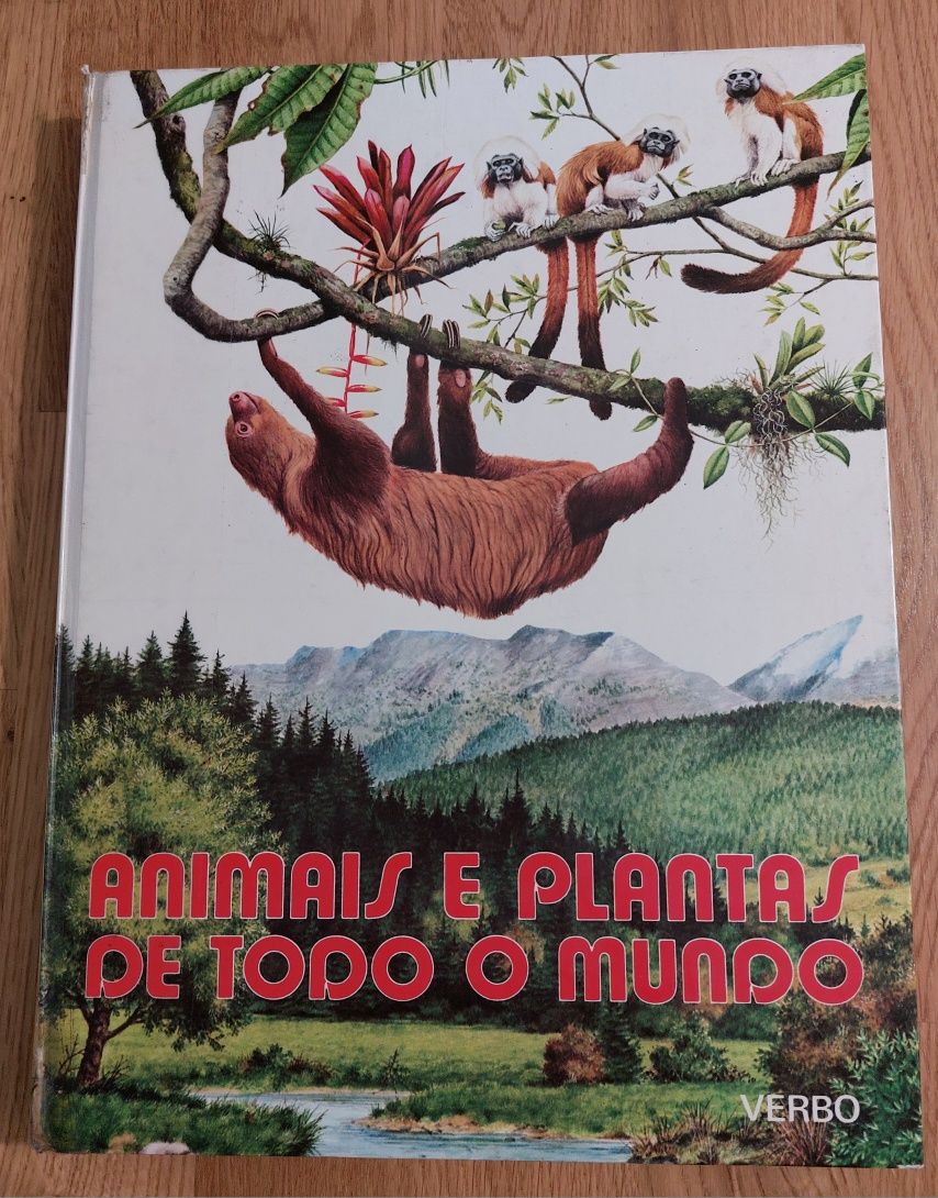 Livro Animais e Plantas de todo o Mundo