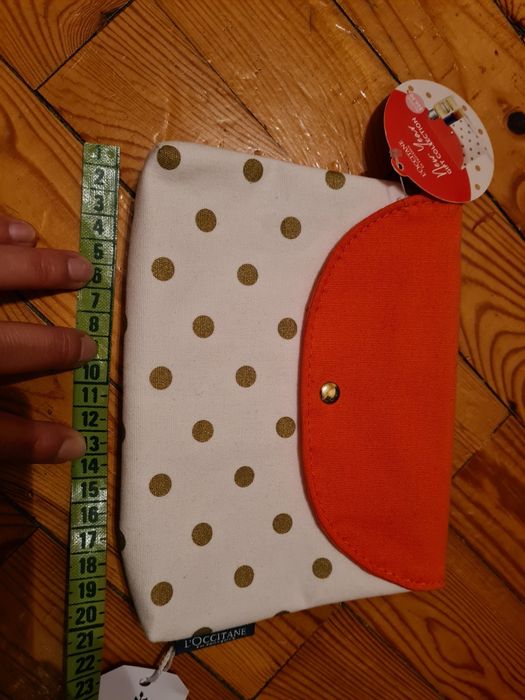 L'occitane kosmetyczka damska make up bag nowa kosmetyki wyjazd