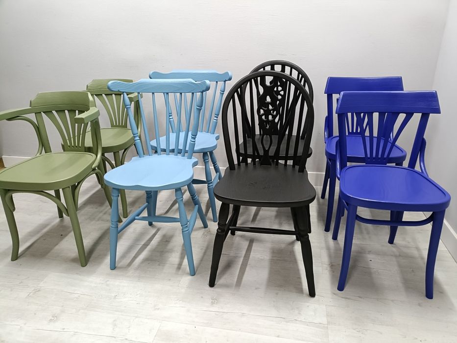 Krzesła Thonet Fameg Radomsko różne kolory na zamówienie