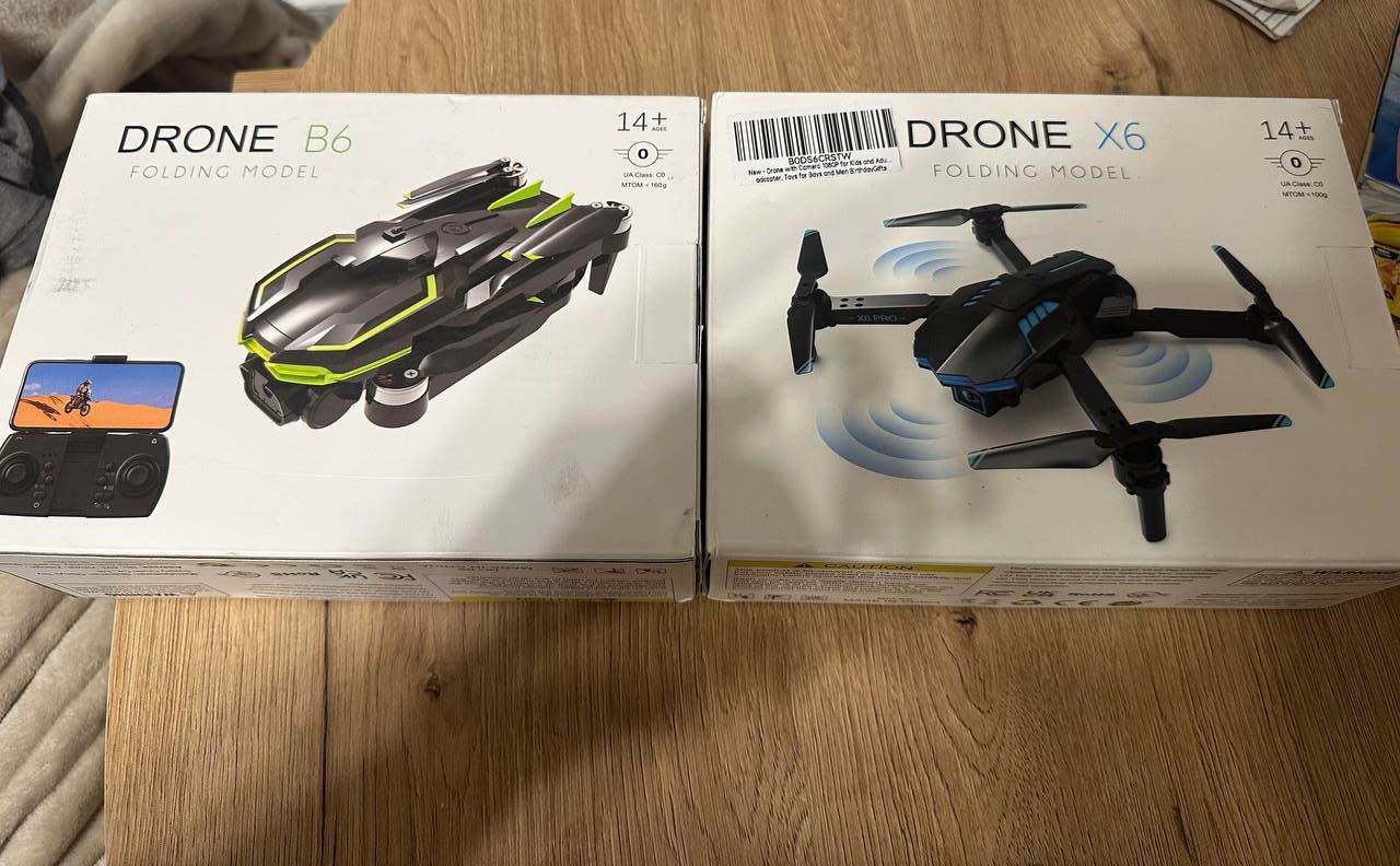 Dwa Nowe drony Firmy Drone B6 i X6