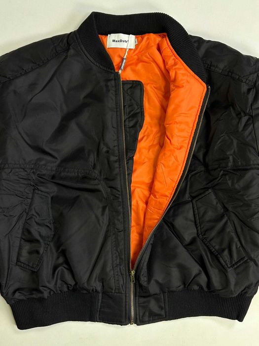 MA-1 бомбер черный куртка курточка зіпка чорний black opium S M L