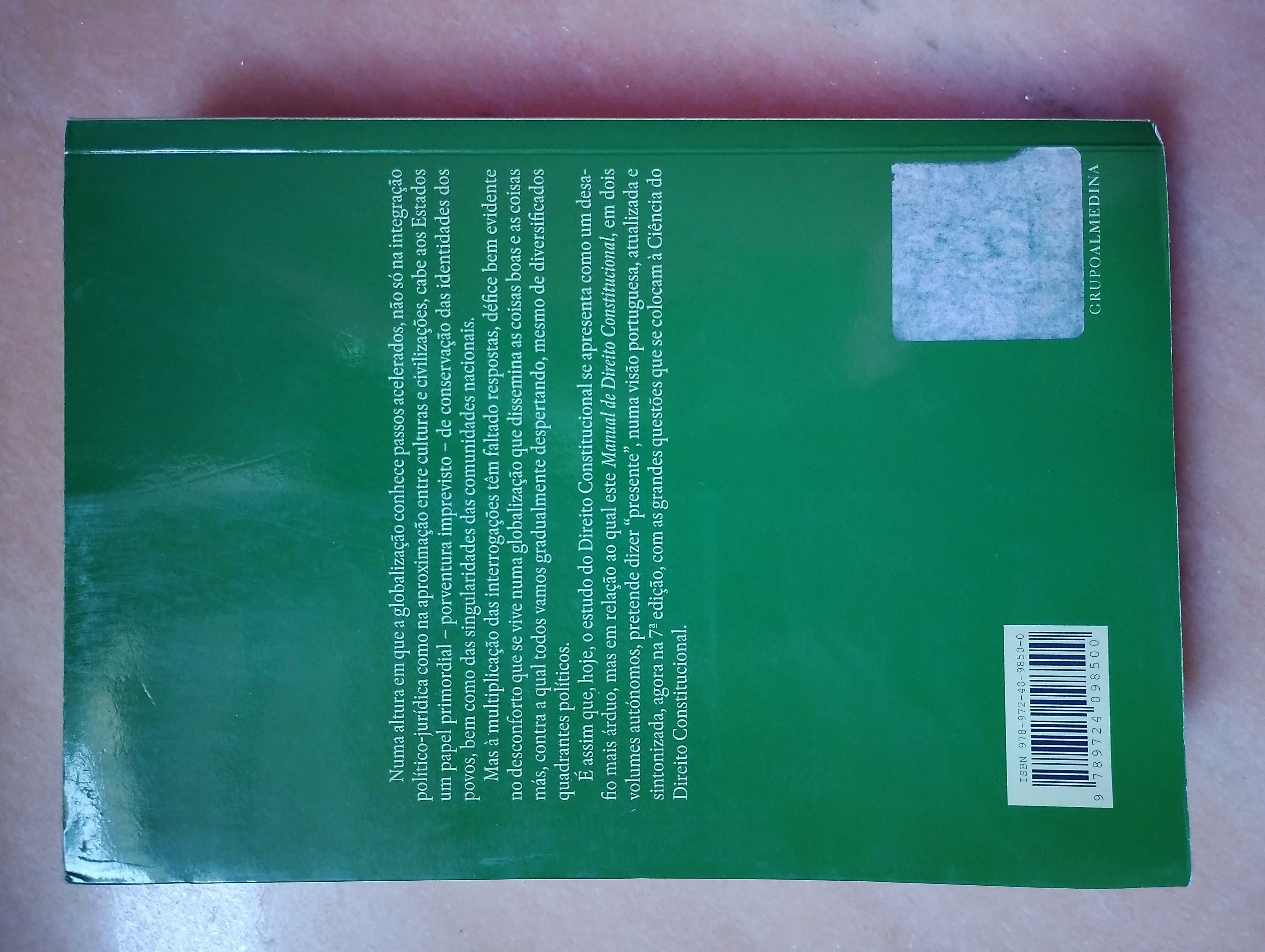 Manual de Direito Constitucional II– Jorge Bacelar Gouveia
