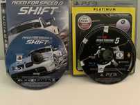 Zestaw gier GRAND TURISMO 5 i NFS SHIFT na ps 3