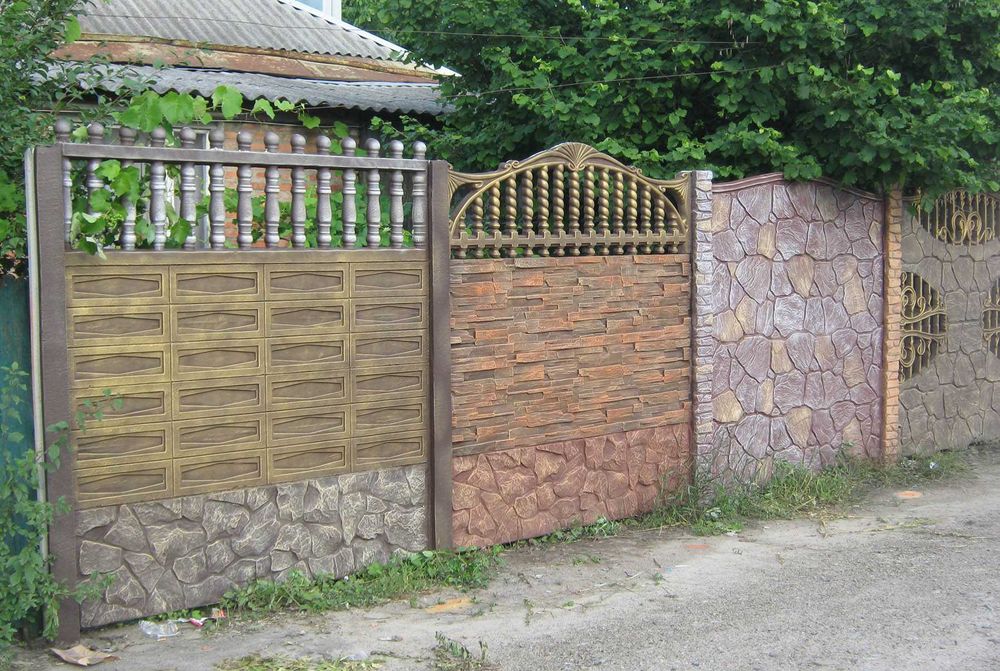 Еврозаборы, блоки наборные, ворота, калитки, тротуарная плитка