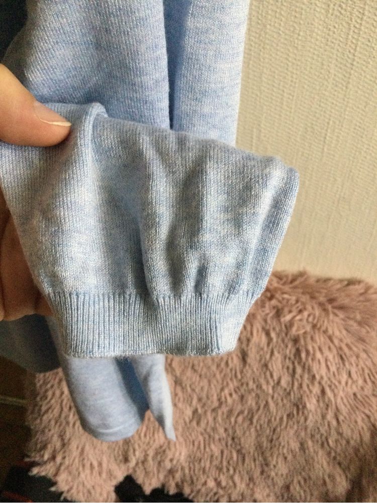 Tatuum -sweter /bluza z kapturem ,błękitna roz.  XL