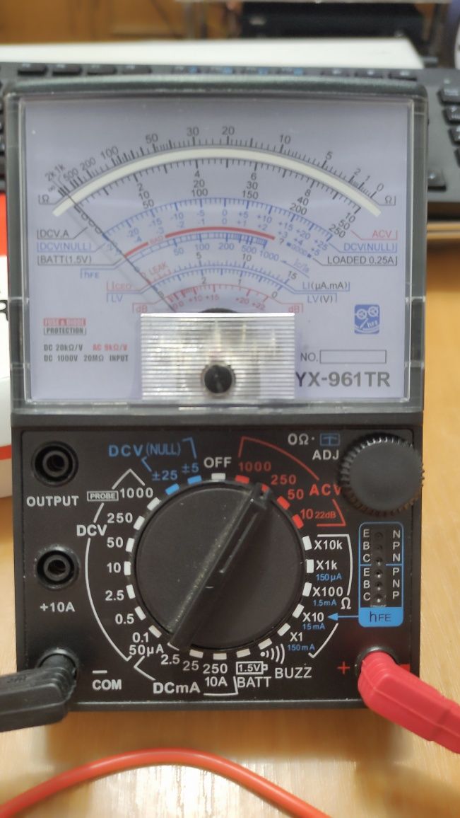 Мультітестер YX-961 TR Новий