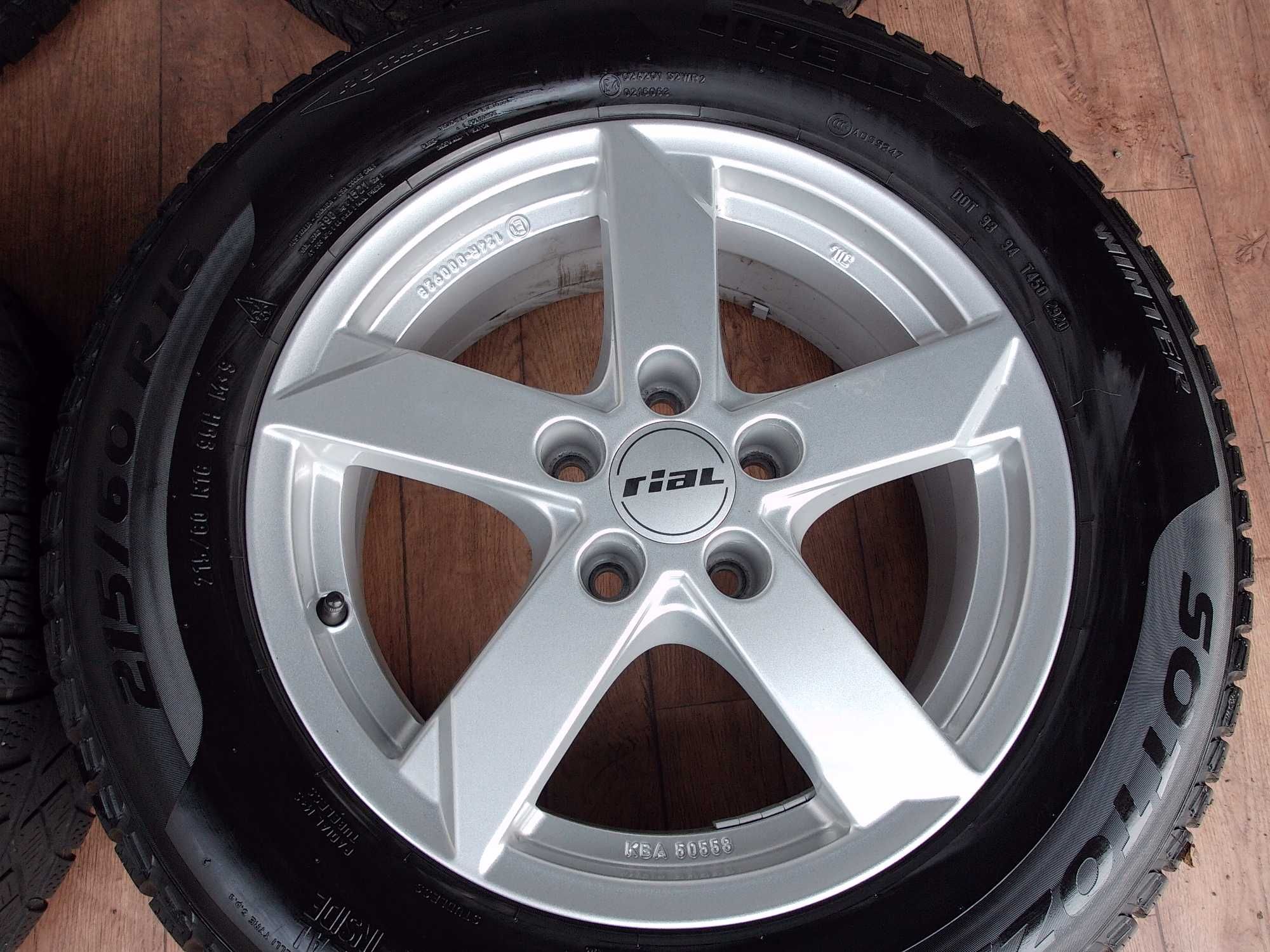 Koła VW Seat Skoda Audi 16x6,5 5x112 ET42 +Pirelli 215/60/16 z 2020r