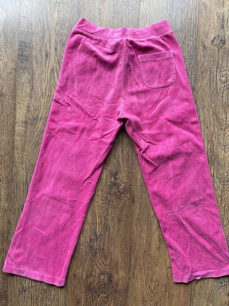 Spodnie dresowe dla dziewczynki 152 - różowe