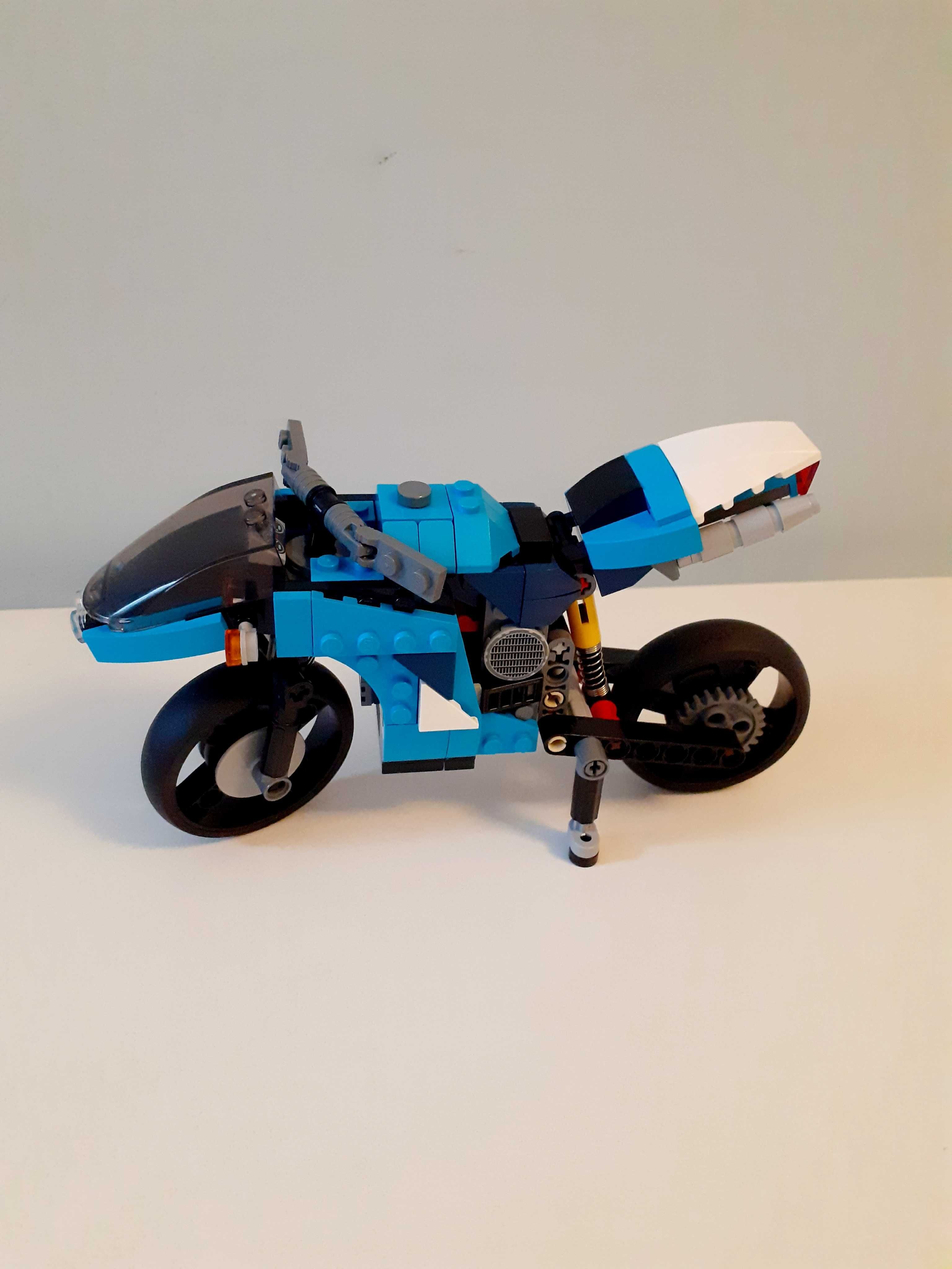 Lego Creator 3w1 Supermotocykl nr 31114