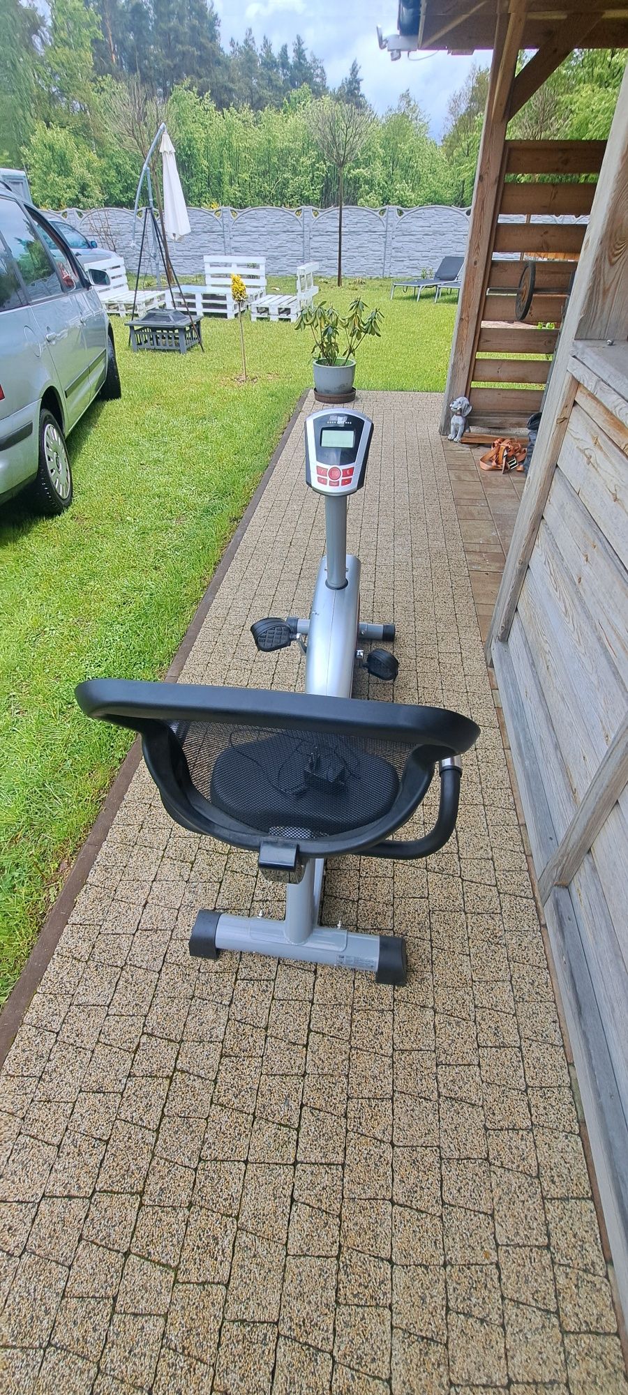 Rower stacjonarny treningowy leżący