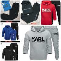 Komplety dresy męskie z logo Karl Boss kolory M-XXL!!!