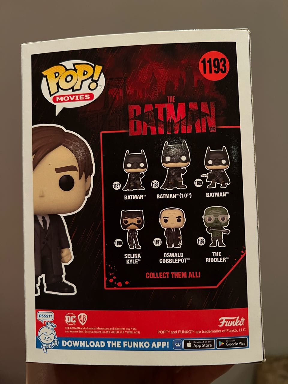 Funko pop - Bruce Wayne 1193 Special Edition