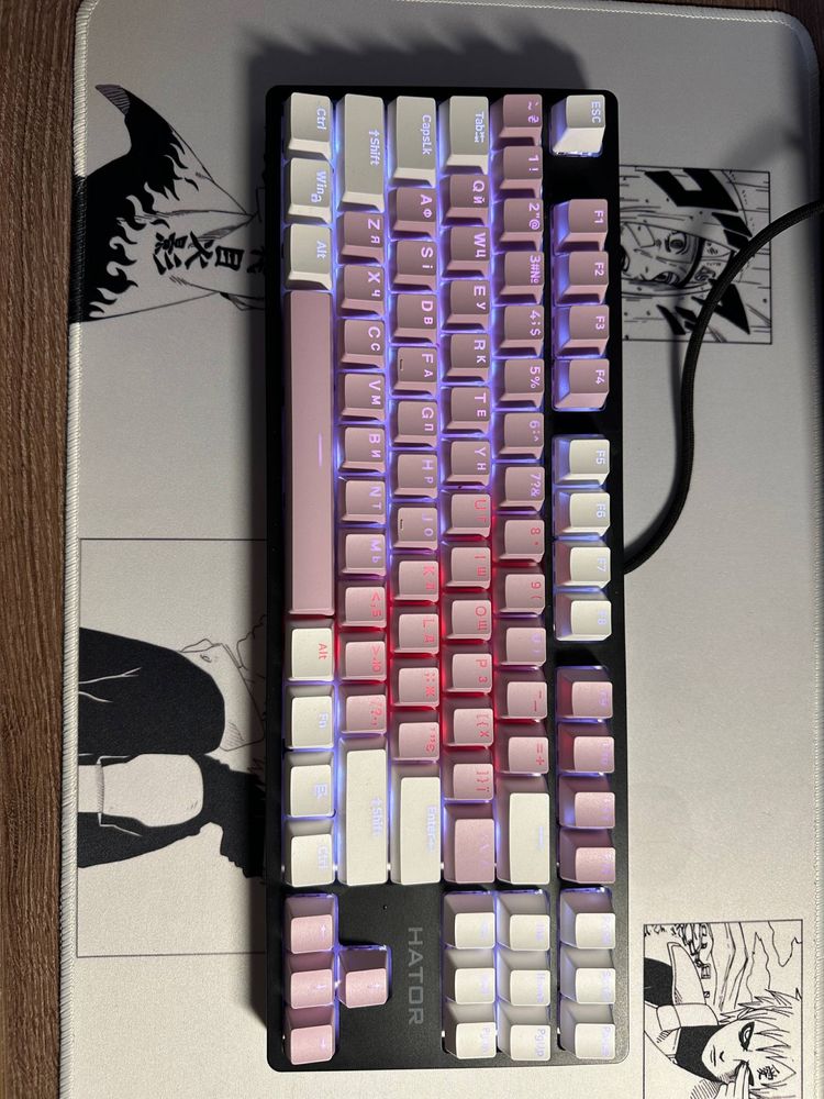 клавіатура ігрова Hator rockfall tkl 2 singature edition