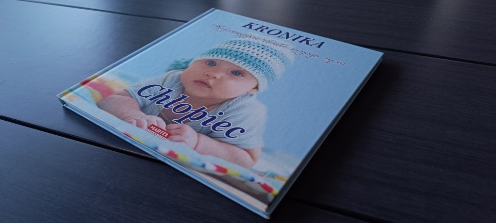 Kronika Chłopiec Najcenniejsze chwile mojego życia album dziecka